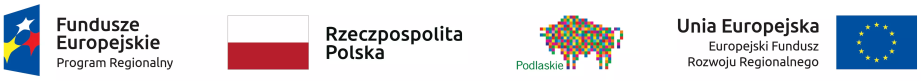 Fundusze Europejskie, Rzeczpospolita Polska, Podlaskie, Unia Europejska